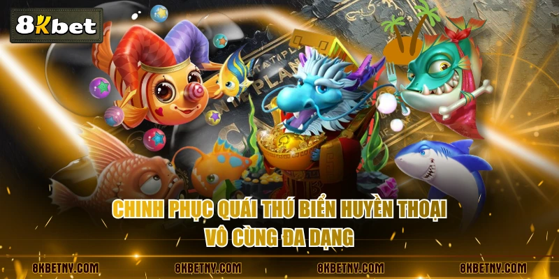 Bắn Cá Vũ Trụ | Cuộc Chiến Săn Kho Báu Cực Nghẹt Thở 3 Chinh phục quái thú biển huyền thoại vô cùng đa dạng